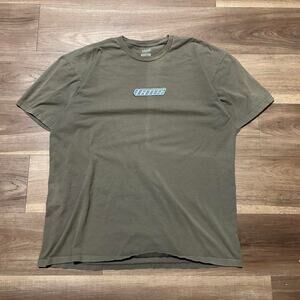 Vans Classic Fit Olive Green Logo Tee Size XL Used - Excellent